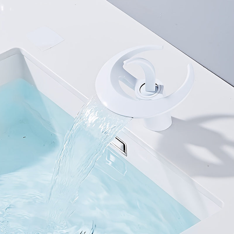Robinet d'évier cascade en acier inoxydable 304, acier inoxydable 304