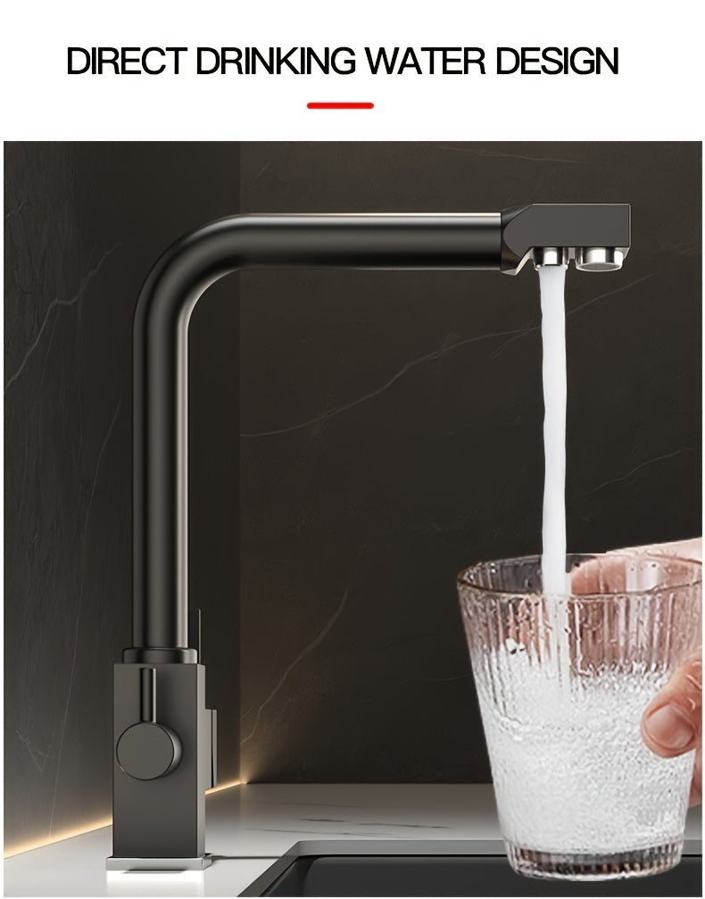 Robinet de cuisine en acier inoxydable 304, acier inoxydable 304