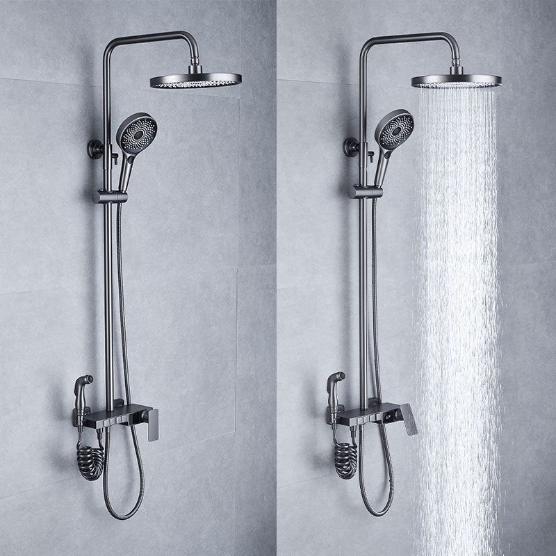 Colonne de Douche en Laiton Thermostatique, pose mural