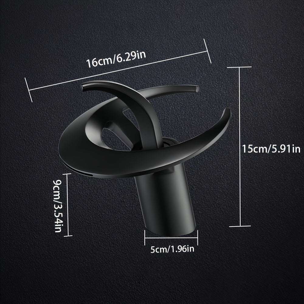 Robinet d'évier cascade en acier inoxydable 304, acier inoxydable 304