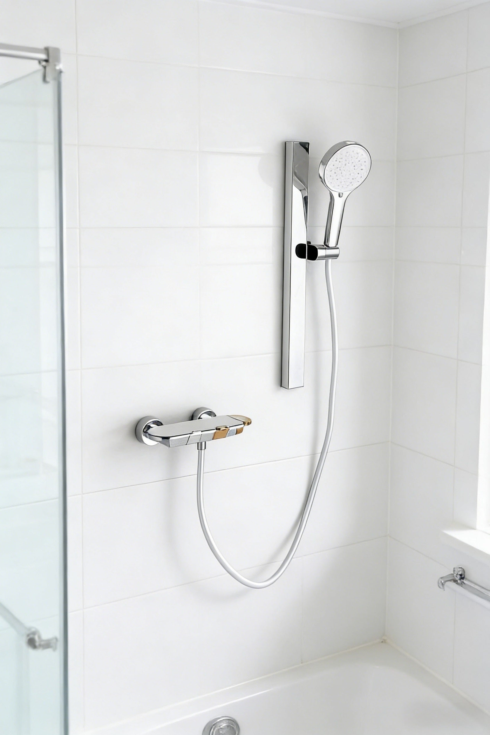 Robinet de douche en cuivre, cuivre