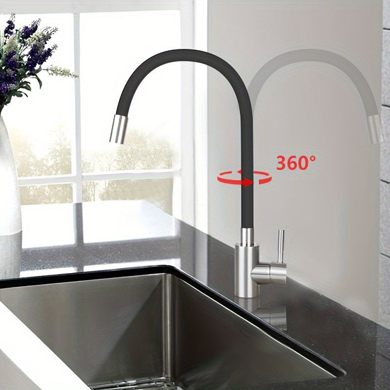 Robinet de cuisine haute pression en acier inoxydable 304, acier inoxydable 304