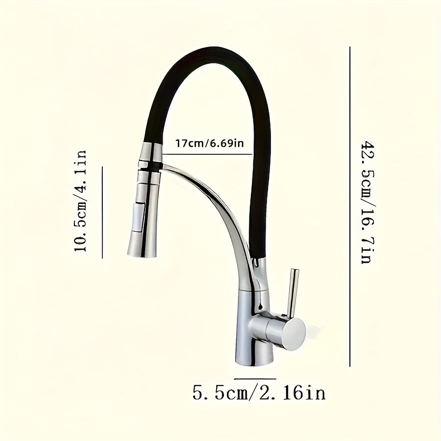 Robinet de cuisine en alliage de zinc, raccord 1/2