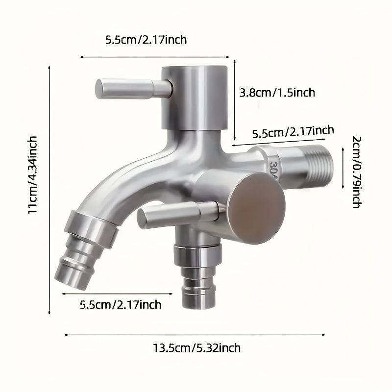 Robinet d'extérieur en acier inoxydable 304, acier inoxydable 304