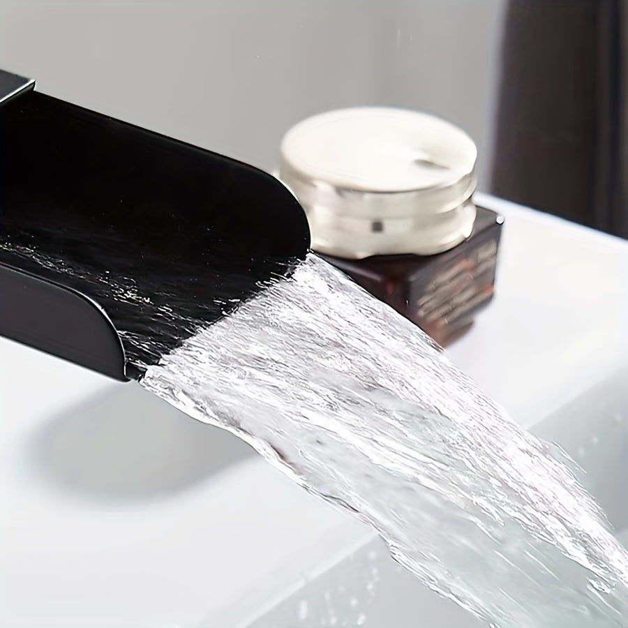 Robinet de lavabo cascade en acier inoxydable 304, acier inoxydable 304