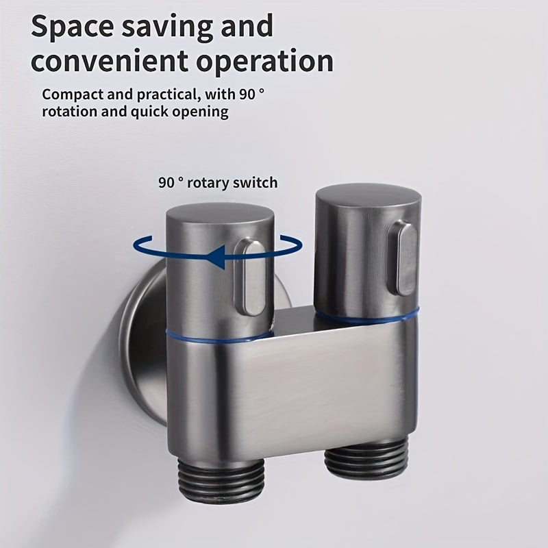 Robinet de salle de bain haute pression en alliage de zinc, raccord 1/2