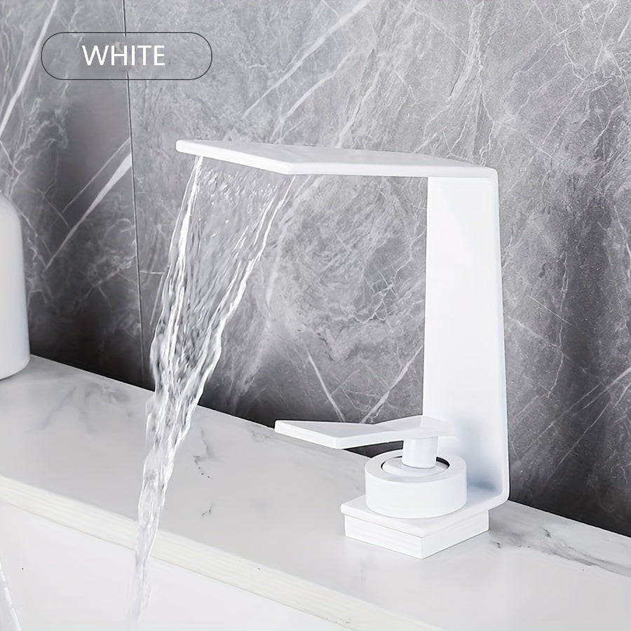 Robinet de lavabo cascade en acier inoxydable, acier inoxydable
