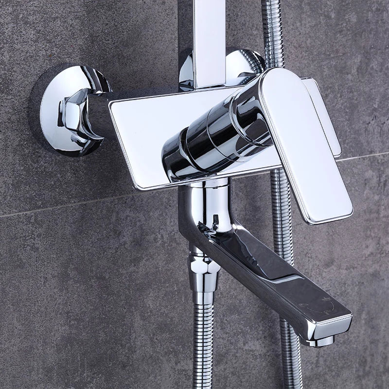 Colonne de douche pas cher, pose mural