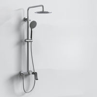 Colonne de douche design pour baignoire, chrome
