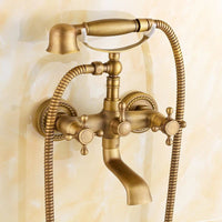 Robinet Baignoire Vintage 2 trous, pose 2 trous