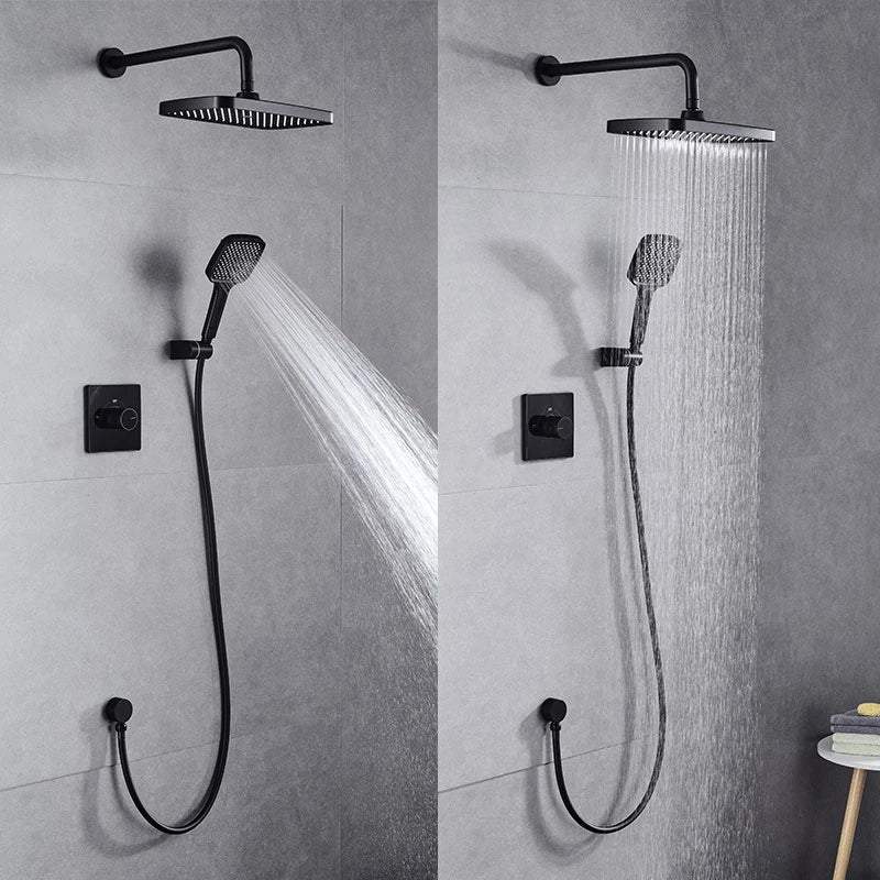Colonne de douche avec mitigeur, pose mural