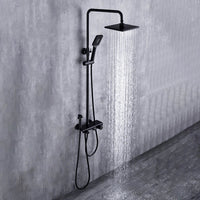Colonne de douche avec pommeau, pose mural