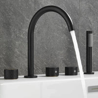 Mitigeur baignoire mélangeur, noir