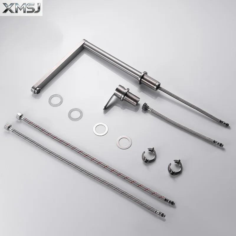Robinet de cuisine en acier inoxydable 304, acier inoxydable 304