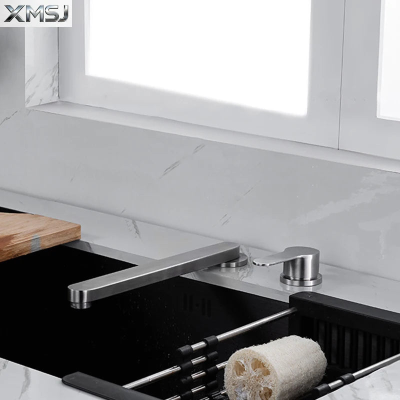 Robinet de cuisine en acier inoxydable 304, acier inoxydable 304