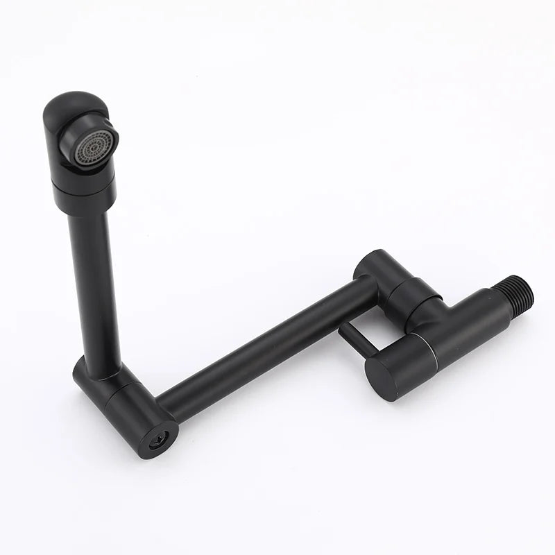 Robinet de cuisine à bec rotatif en acier inoxydable 304, acier inoxydable 304
