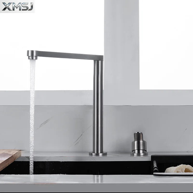 Robinet de cuisine en acier inoxydable 304, acier inoxydable 304