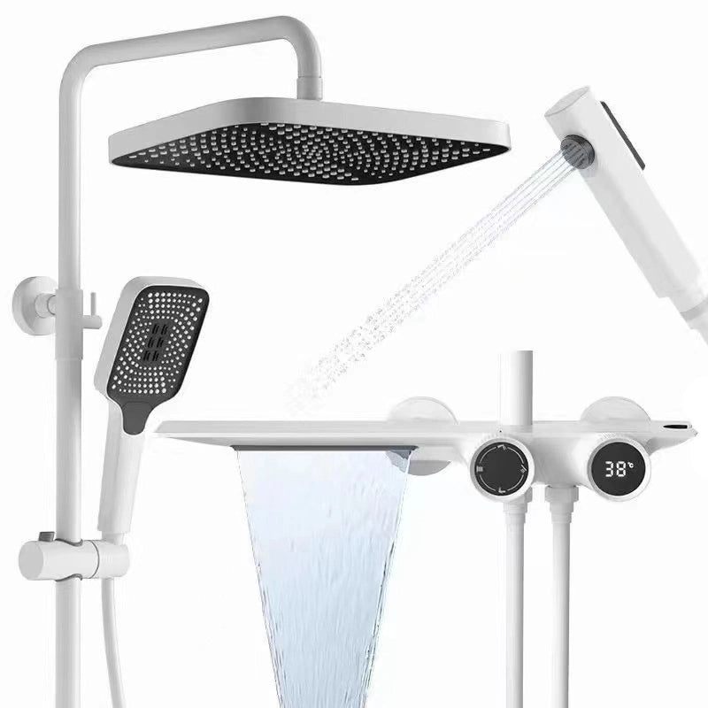 Colonne douche salle de bain, pose mural