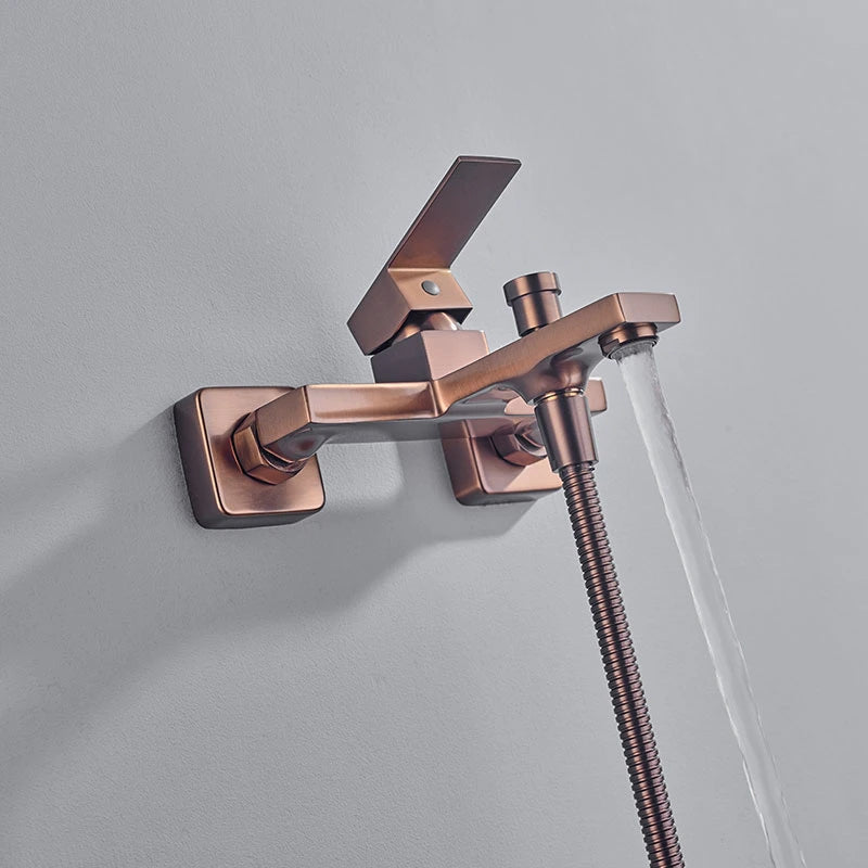 Colonne de douche pour baignoire à 2 modes, laiton