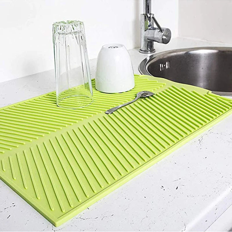 Tapis d'égouttage en silicone, silicone