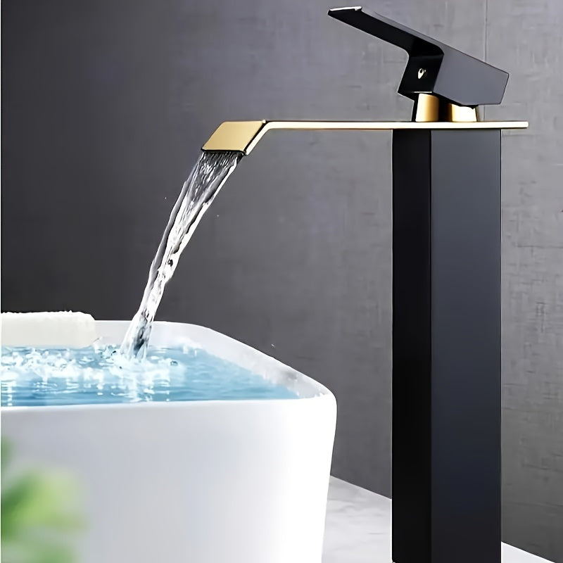 Robinet de cuisine cascade en acier inoxydable, raccord 1/2