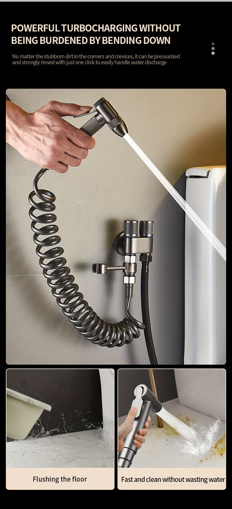 Robinet de salle de bain en acier inoxydable 304, acier inoxydable 304