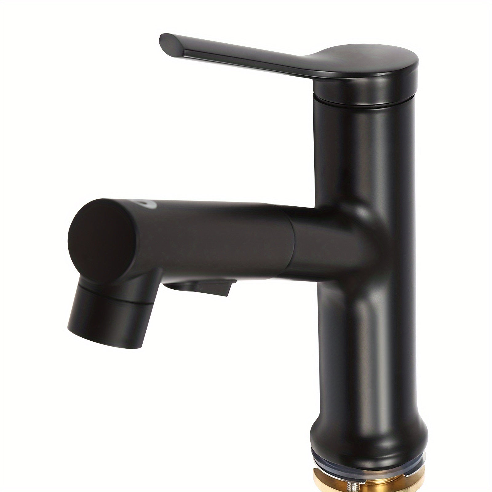 Robinet de salle de bain en cuivre, pose 3 trous
