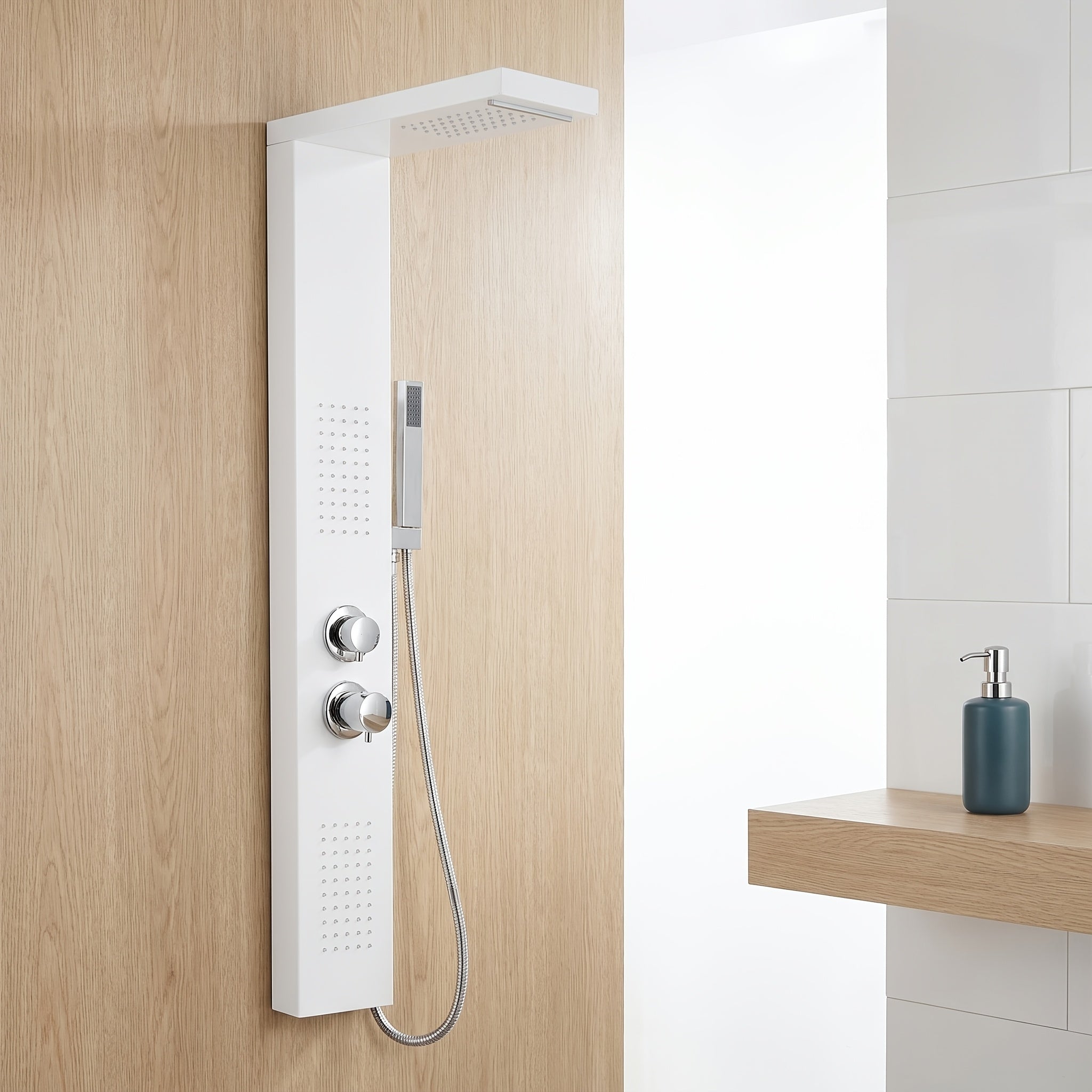 Colonne de douche cascade hydromassante avec jets de massage — vue 12