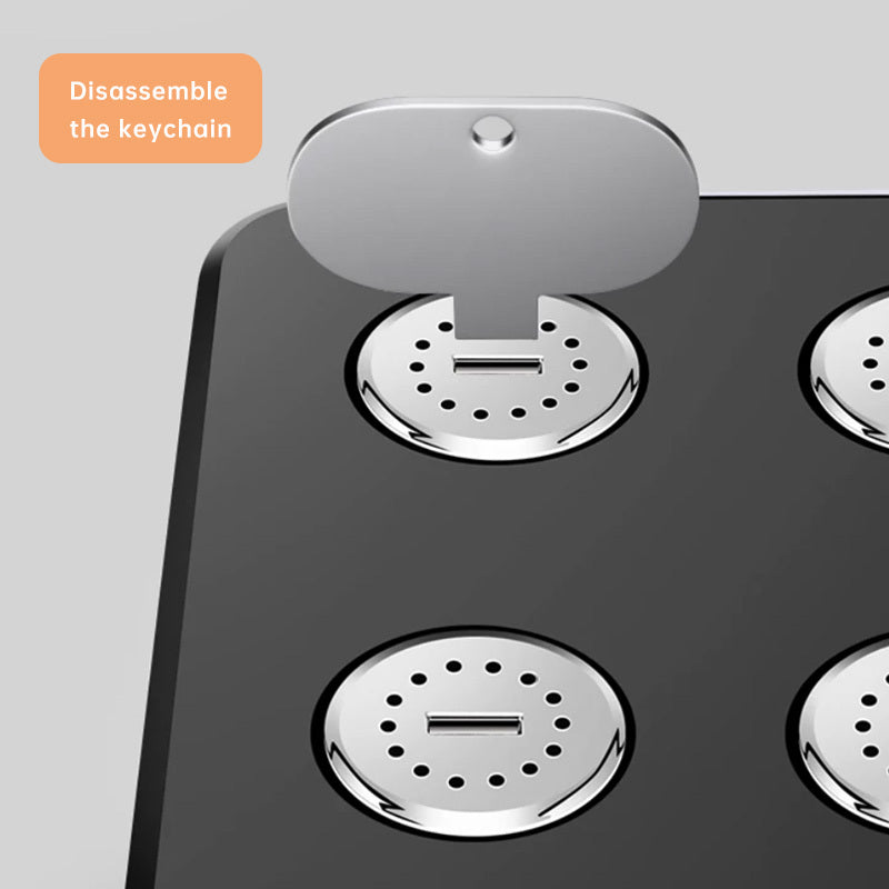 Pommeau de douche mural en ABS, abs