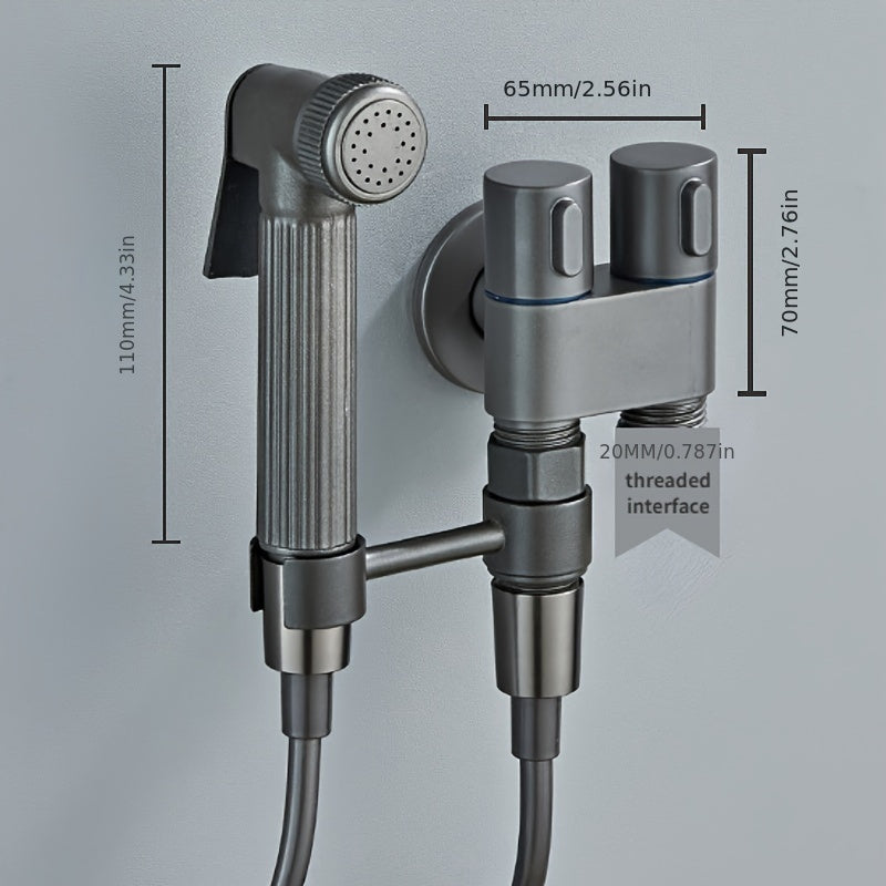 Robinet de salle de bain haute pression en alliage de zinc, raccord 1/2