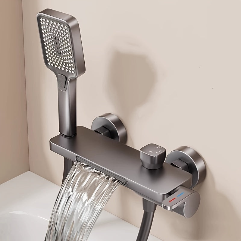 Robinet de baignoire cascade en acier inoxydable 304, pose mural