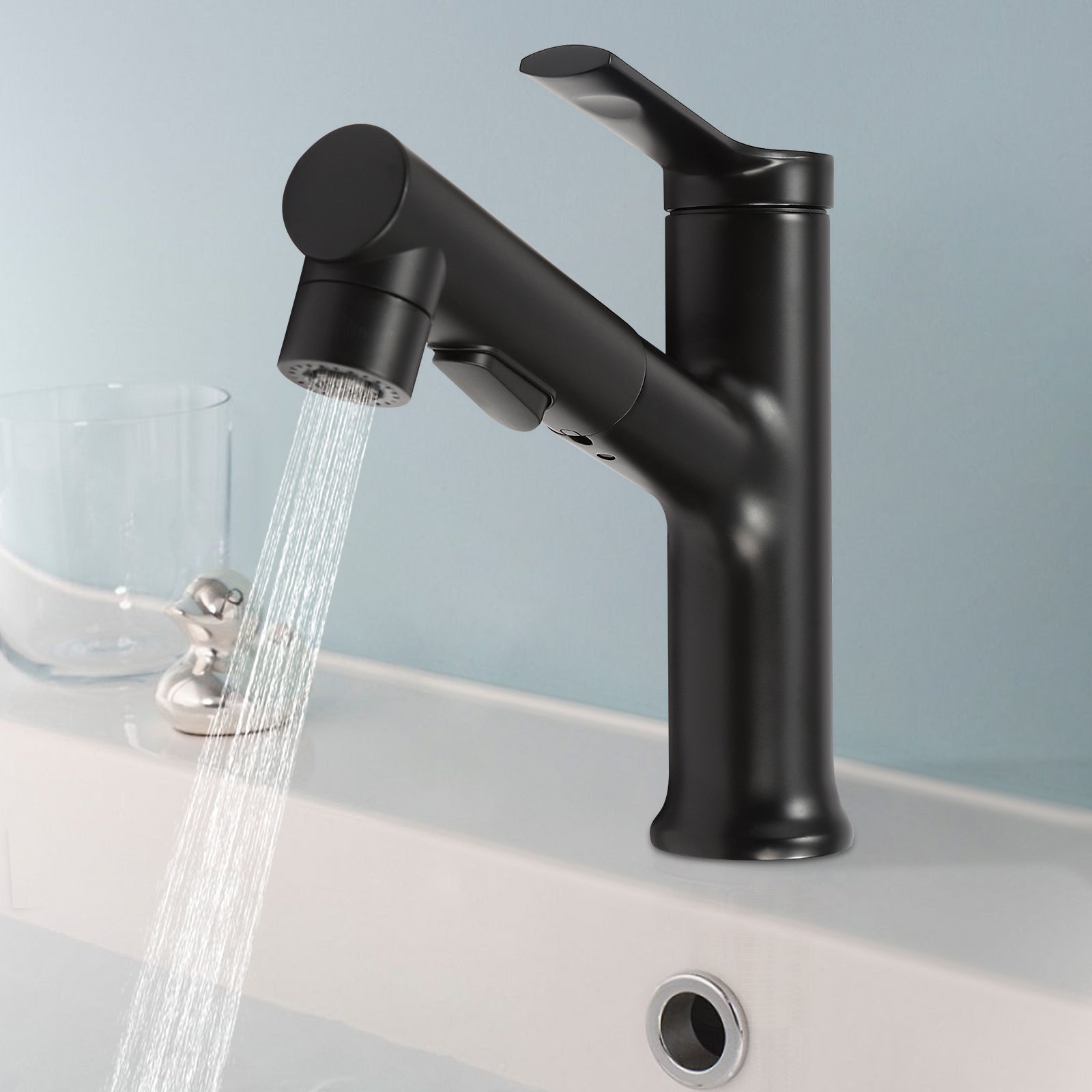 Robinet de salle de bain en cuivre, cuivre