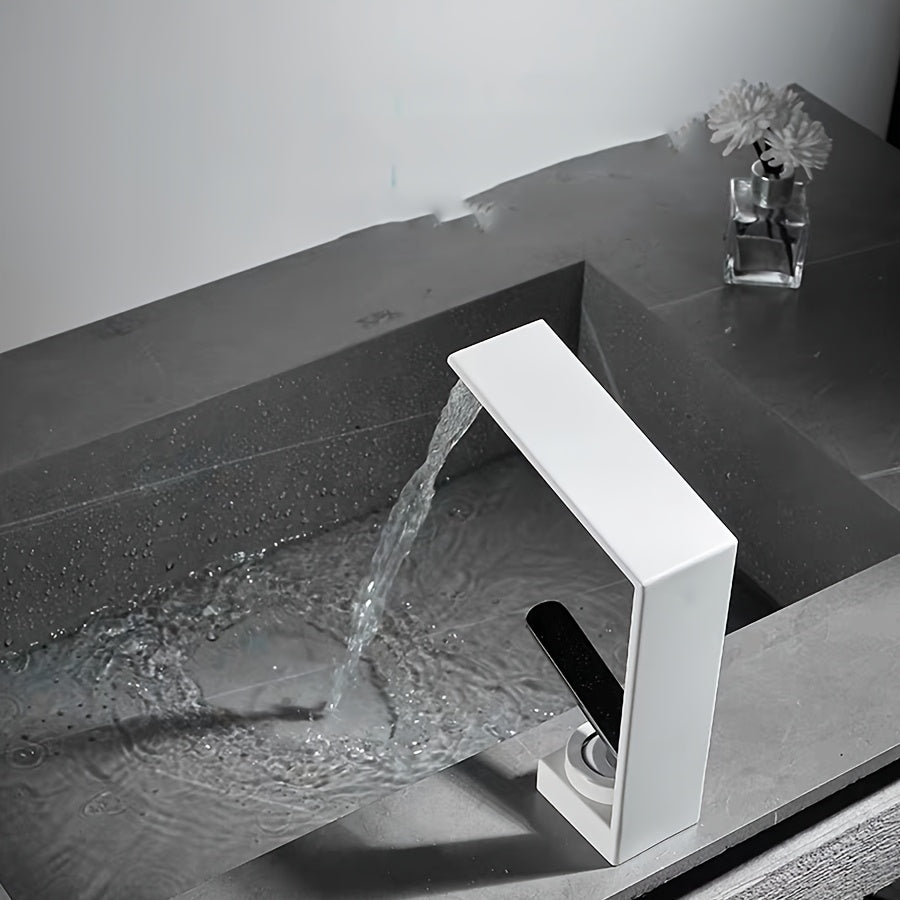 Robinet de lavabo cascade en acier inoxydable, acier inoxydable