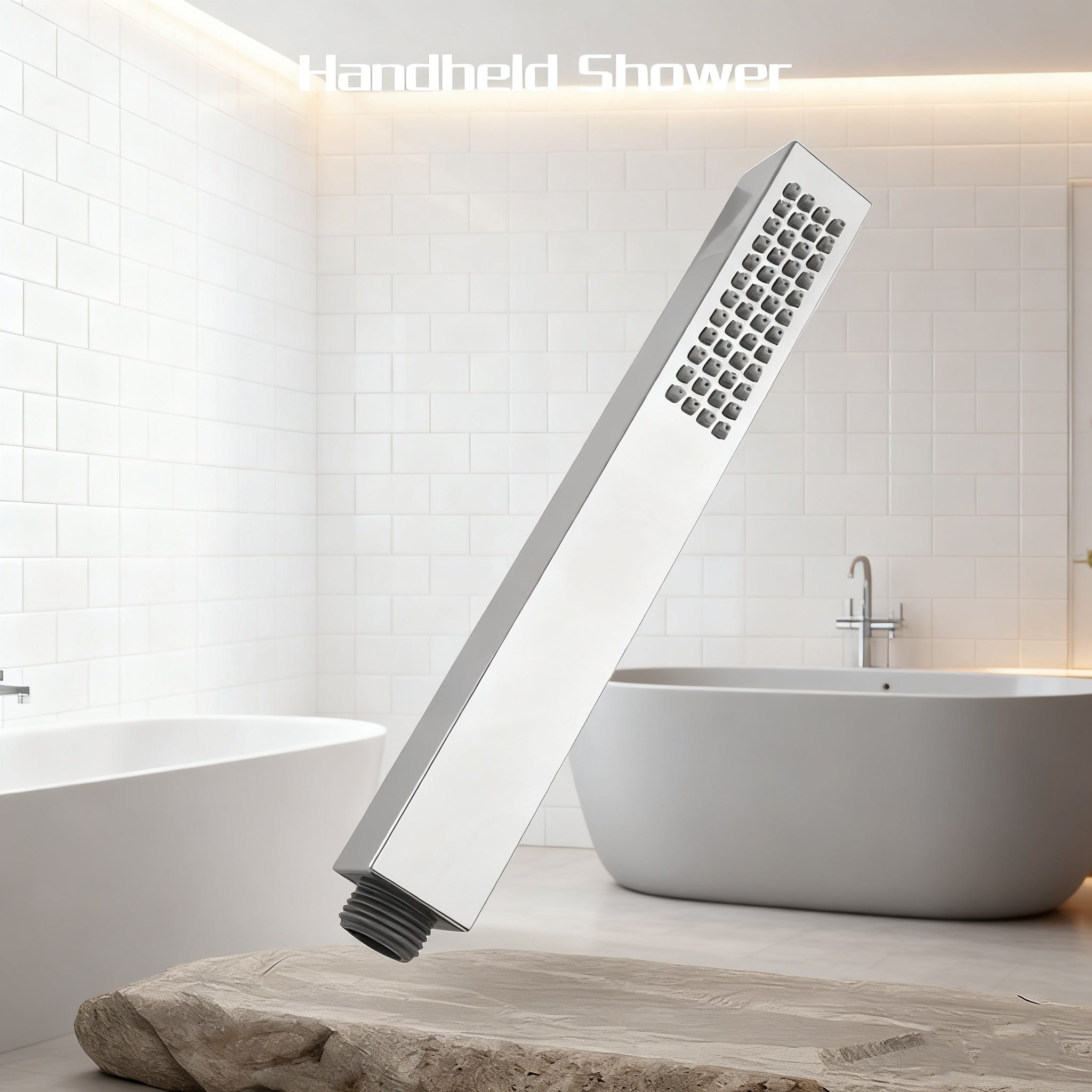 Douchette de douche carrée haute pression au format stylo — vue 6