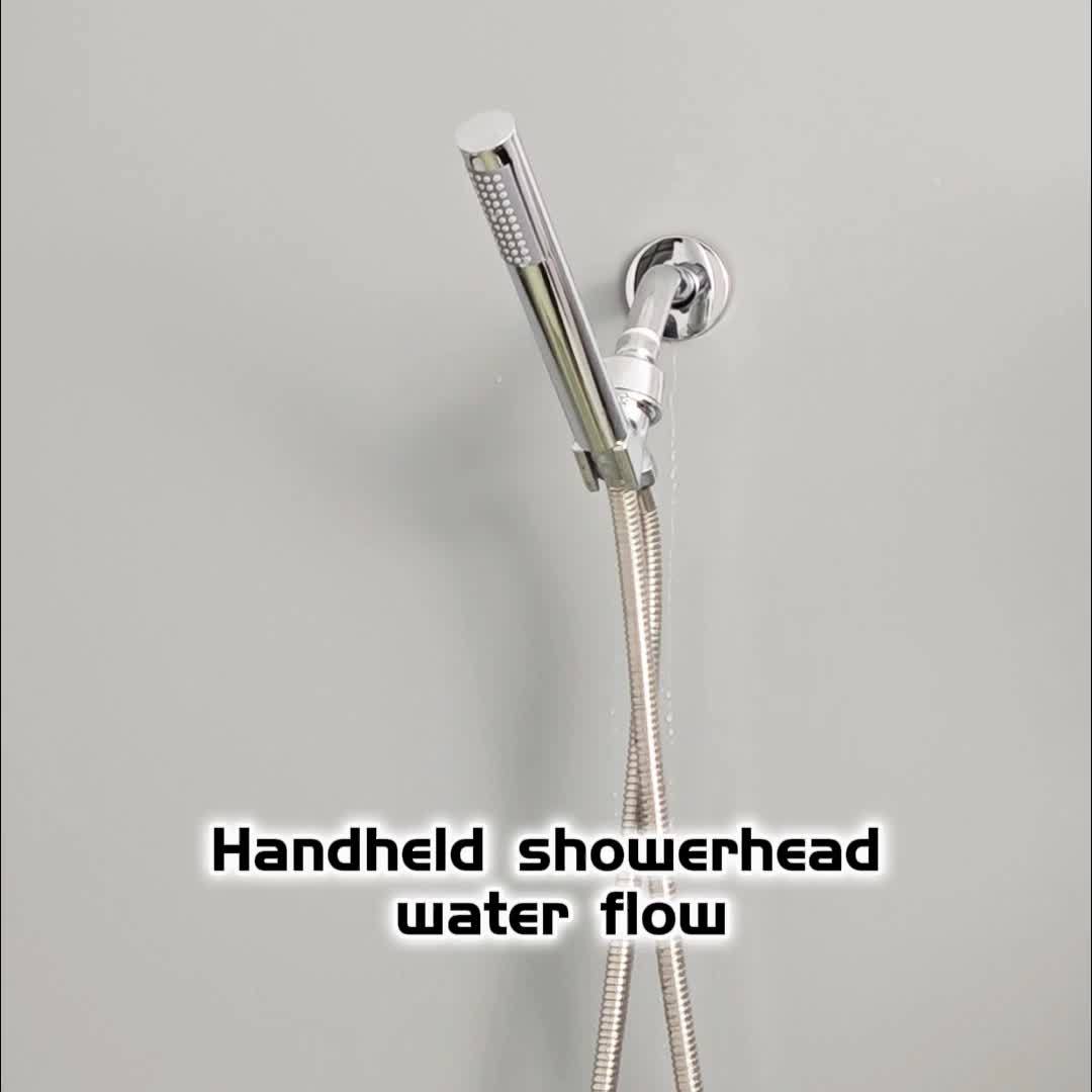 Douchette de douche cylindrique fine, seule ou en ensemble — vue 17