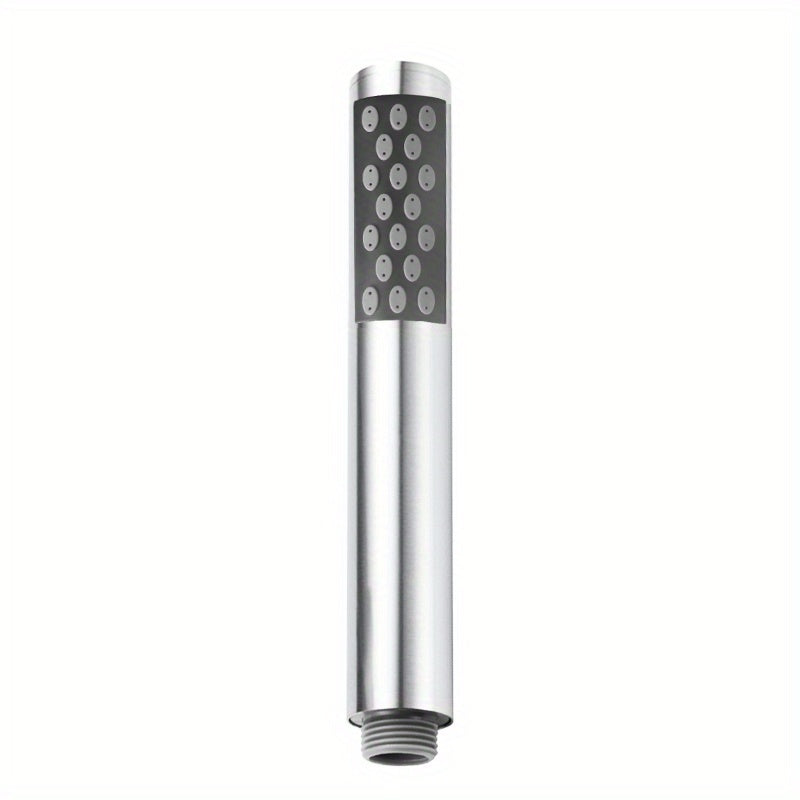 Douchette de douche cylindrique fine, seule ou en ensemble — Pomme de douche à main unique A