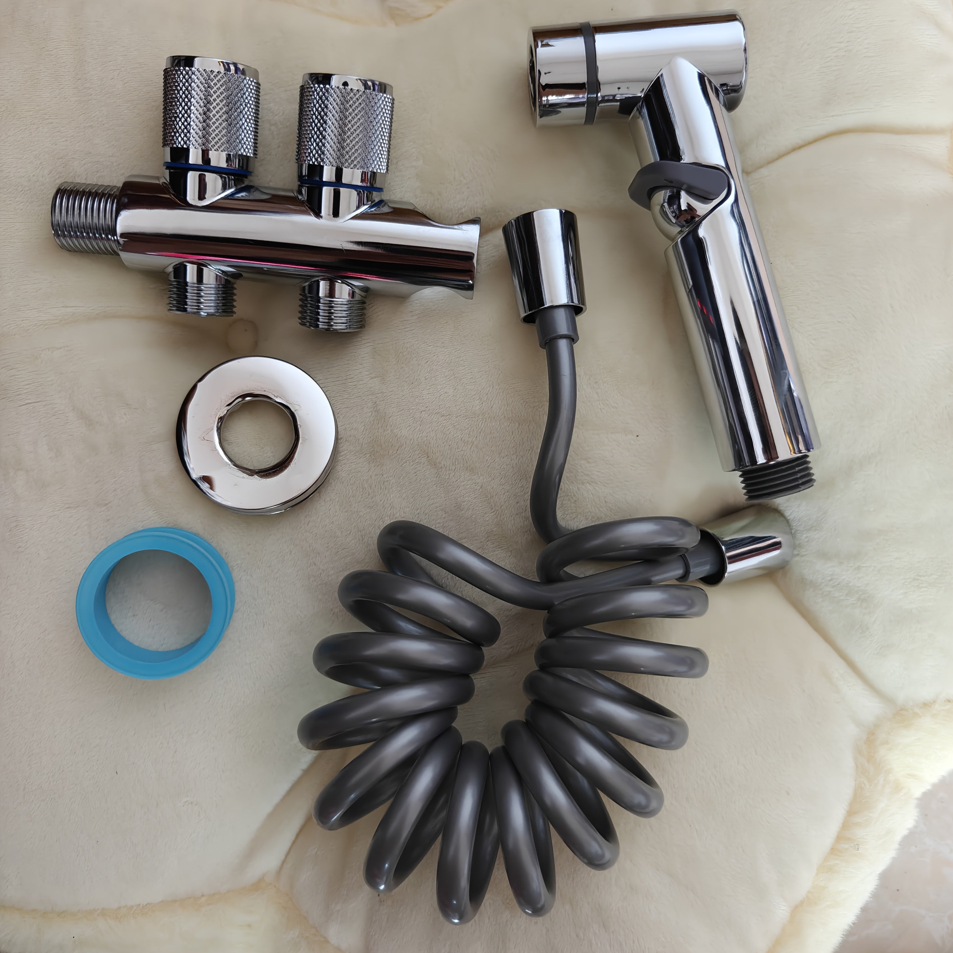 Robinet de salle de bain en acier inoxydable 304, raccord 1/2