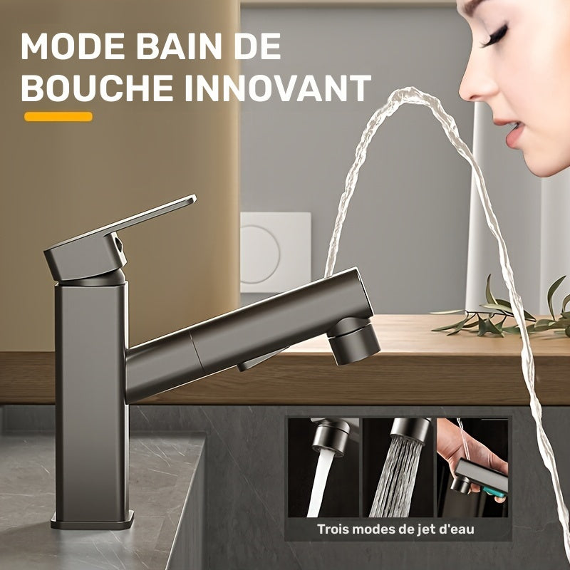 Robinet d'évier en laiton, laiton