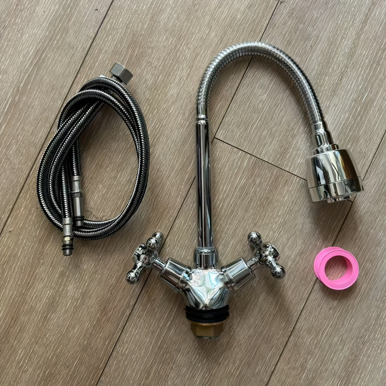 Galvanoplastie / avec tuyau de 60CM G1/2