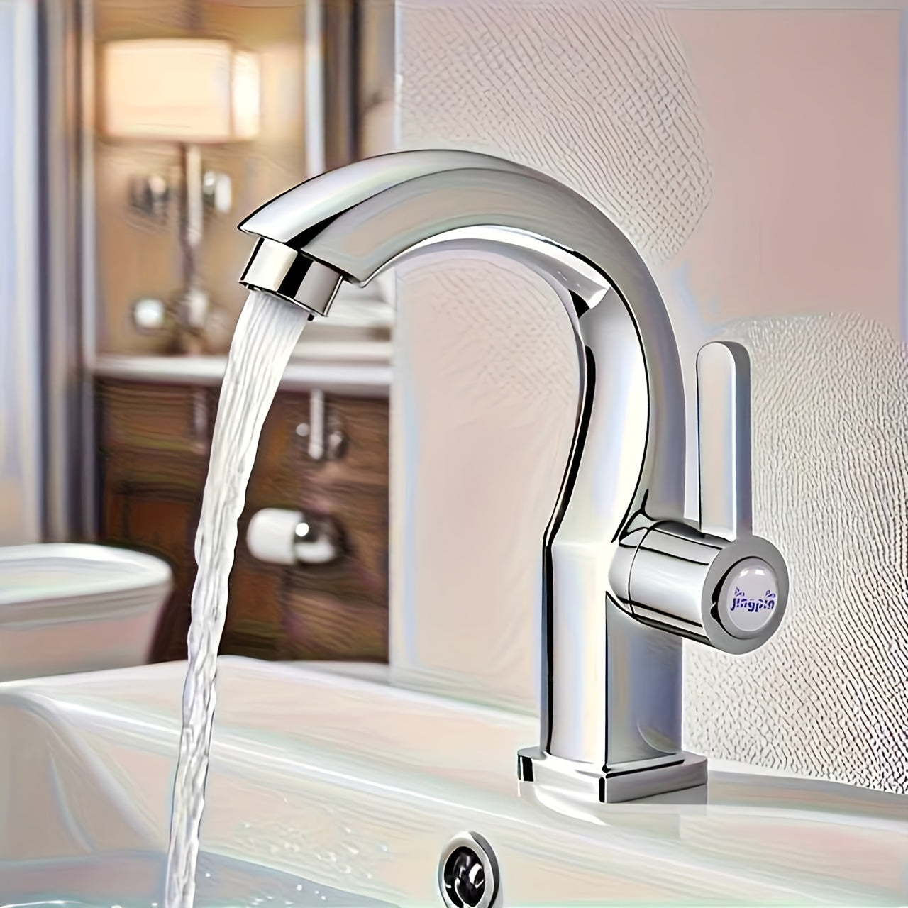 Robinet de lavabo en alliage de zinc, alliage de zinc