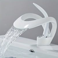 Mitigeur lavabo Ondulation, blanc