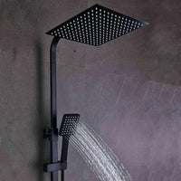 Colonne de douche carrée, noir