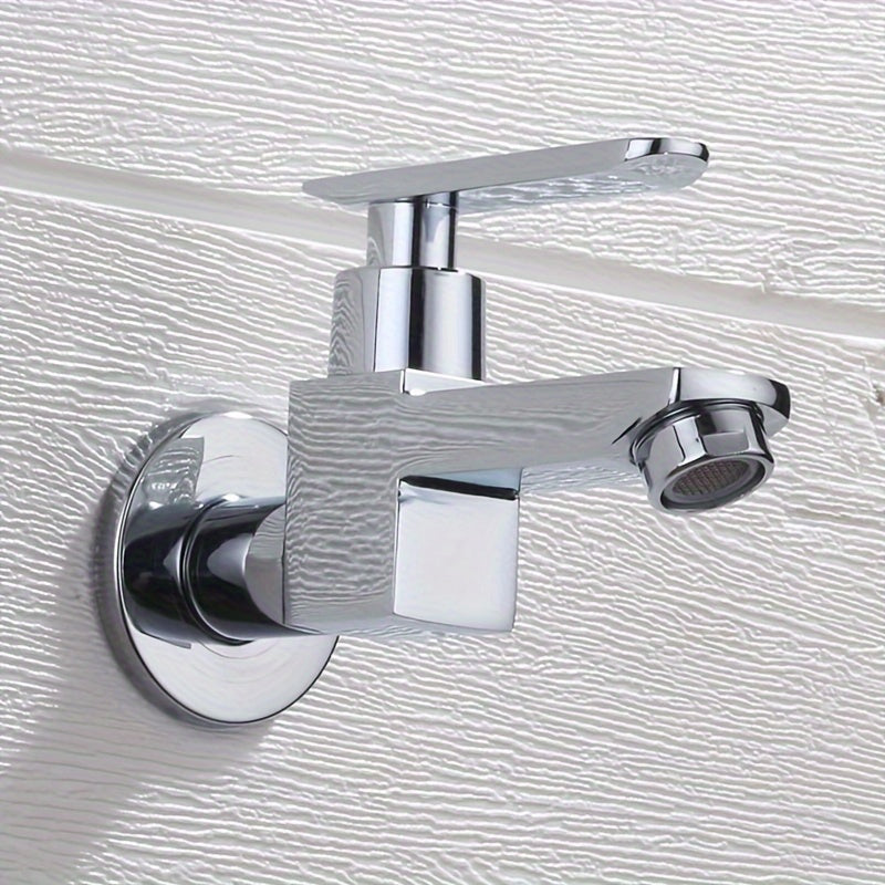 Robinet mural plat design, doré, noir ou gris anthracite — vue 5