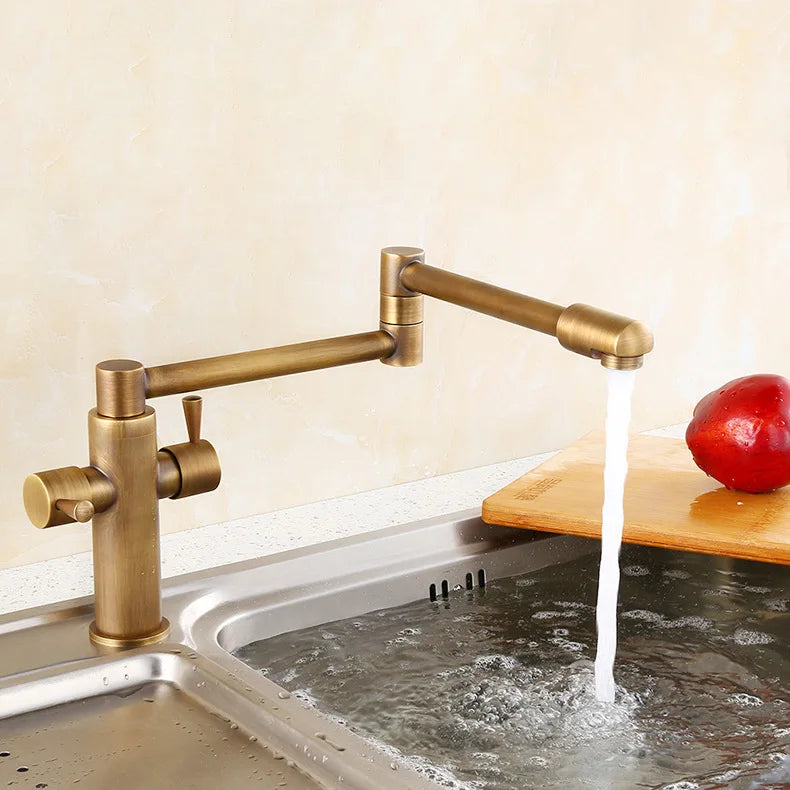 Bien choisir : Robinet cuisine rabattable